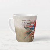 Pearl Habor 7. Dezember 1941 Latte Tasse (Linke Ecke)