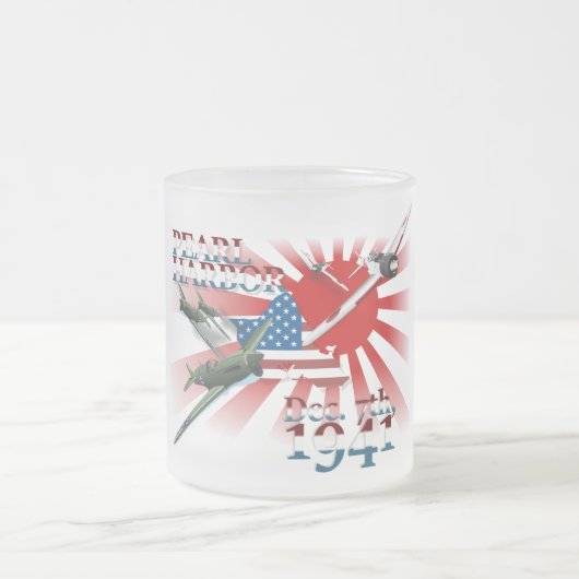 Pearl Habor 7. Dezember 1941 Mattglastasse (Mittel)