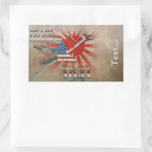 Pearl Habor 7. Dezember 1941 Rechteckiger Aufkleber (Tasche)