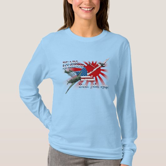 Pearl Habor 7. Dezember 1941 T-Shirt (Vorderseite)