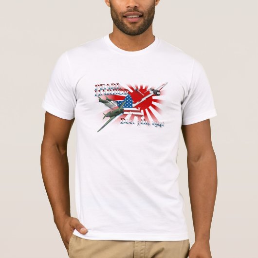 Pearl Habor 7. Dezember 1941 T-Shirt (Vorderseite)