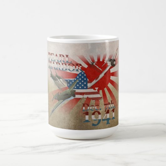 Pearl Habor 7. Dezember 1941 Tasse (Mittel)