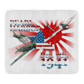 Pearl Habor 7. Dezember 1941 Vorstand Schneidebrett (Vorderseite)