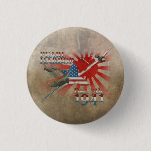 Pearl Harbor 7. Dezember 1941 Button
