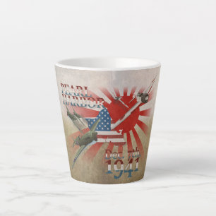 Pearl Harbor 7. Dezember 1941 Kaffeetasse Milchtasse