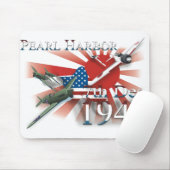Pearl Harbor 7. Dezember 1941 Mousepad (Mit Mouse)