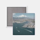 Pearl Harbor Hawaii Magnet (Vorderseite/Rückseite)