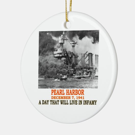 PEARL HARBOR KERAMIKORNAMENT (Links)