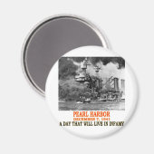 PEARL HARBOR MAGNET (Vorderseite/Rückseite)