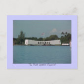 "PEARL HARBOR" MEMORIAL, "The Pearl Harbour Mem... Postkarte (Vorderseite)