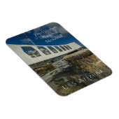 Pearl Harbor National Memorial, USS Arizona Magnet (Rechte Seite)