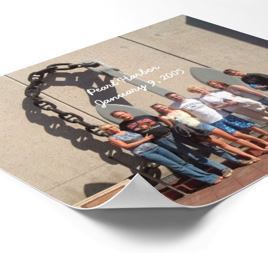 Pearl Harbor Poster (Ecke)