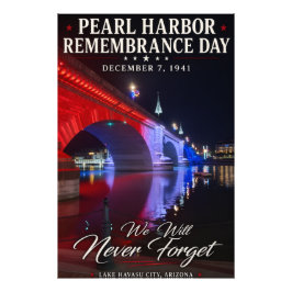 Pearl Harbor Remembrance Day Fotodruck