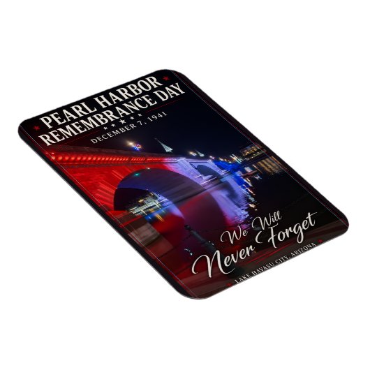 Pearl Harbor Remembrance Day Magnet (Rechte Seite)