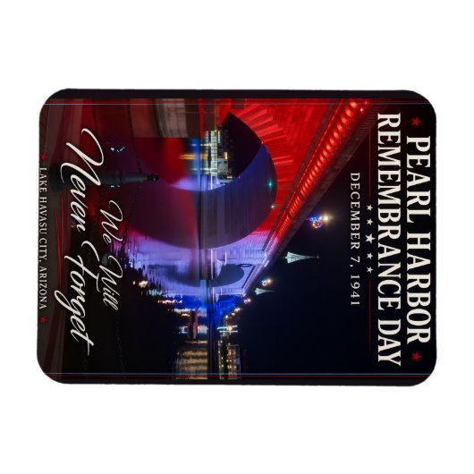Pearl Harbor Remembrance Day Magnet (Horizontal)
