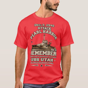 Pearl Harbor USS Utah BB31 T-Shirt