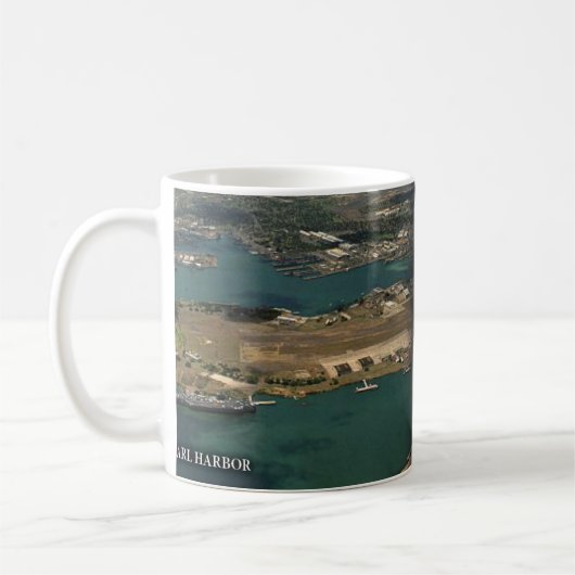 Pearl- Harborhistorische Tasse (Links)