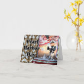 Pearl Harbour Day Karte (Gelbe Blume)