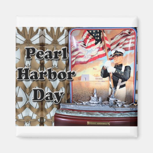 Pearl Harbour Day Magnet (Vorne)