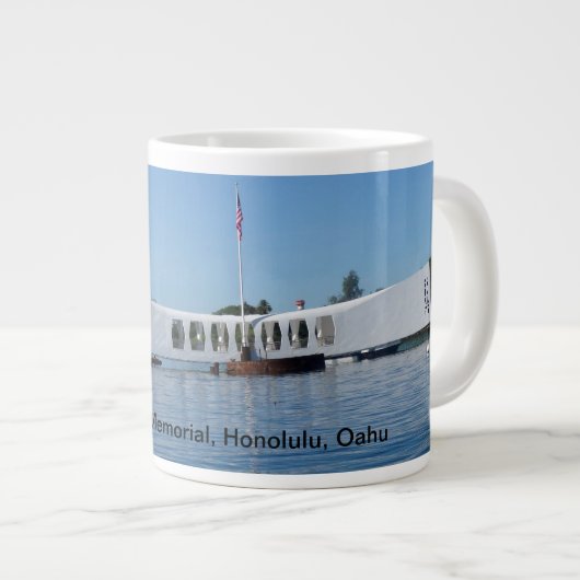Pearl Harbour Jumbo-Tasse (Vorderseite Rechts)