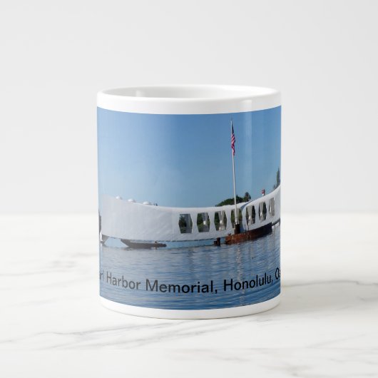 Pearl Harbour Jumbo-Tasse (Vorderseite)