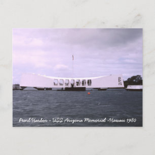 Pearl Harbour USS Arizona Memorial Hawaii Postkarte