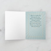 Pearl Heart Anniversary Grußkarte Karte (Innenseite)