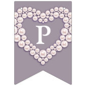 Pearl Hochzeit 30-jähriges Foto Wimpelkette (Zweite Fahne)