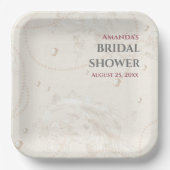 Pearl Jewels Brautparty Pappteller (Vorderseite)