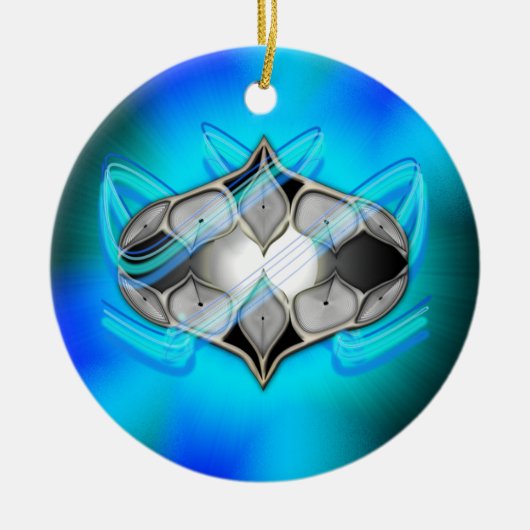 Pearl Keramik Ornament (Vorne)