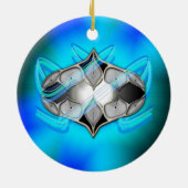 Pearl Keramik Ornament (Hinten)