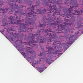 Pearl like Aries Zodiac Sign Pink Camouflage Fleecedecke (Ecke)