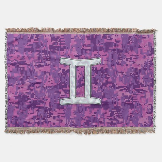 Pearl Like Gemini Zodiac Sign auf der digitalen Ca Decke (Vorderseite)