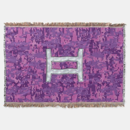 Pearl Like Gemini Zodiac Sign auf der digitalen Ca Decke (Vorderseite)