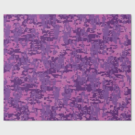 Pearl like Gemini Zodiac Symbol Digital Camouflage Geschenkpapier (Flach)