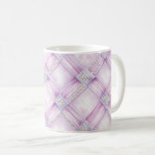 Pearl Lila Pink Kaffeetasse (VorderseiteRechts)