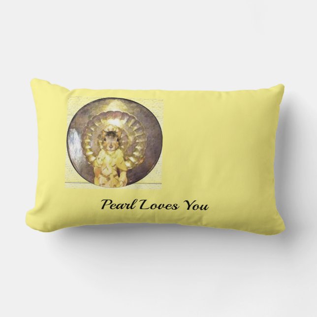 Pearl Lumbar Kissen (Vorderseite)