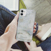 Pearl Marble Glitzer Monogram Case-Mate iPhone Hülle