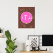 Pearl Monogram Poster (Heimbüro)