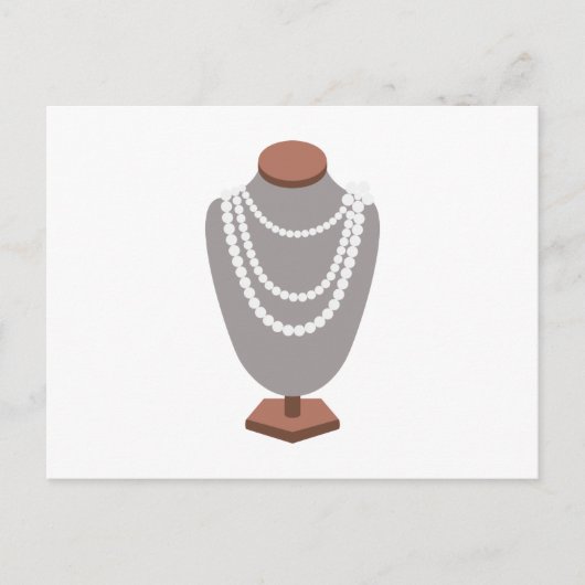 Pearl Necklace Postkarte (Vorderseite)