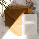 Pearl Necklace Wedding Elegant Einladungsbanderole<br><div class="desc">Weißes elegantes Hochzeitsband mit Perlenhalskette in Aquarell. Es ist sehr einfach,  mit Ihren persönlichen Daten zu personalisieren.</div>