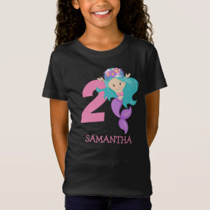 Pearl - Ocean jewel 2. Mermaid Geburtstagsfeier T  T-Shirt