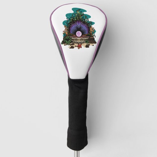 Pearl Of The Sea Golf Headcover (Vorderseite)