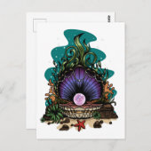 Pearl Of The Sea Postkarte (Vorne/Hinten)