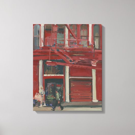 Pearl Paint shop Manhattan Leinwanddruck (Vorderseite)