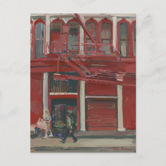 Pearl Paint shop Manhattan Postkarte (Vorderseite)