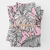 Pearl Palms Gift Wrap Geschenkpapier Set (Beispiel)