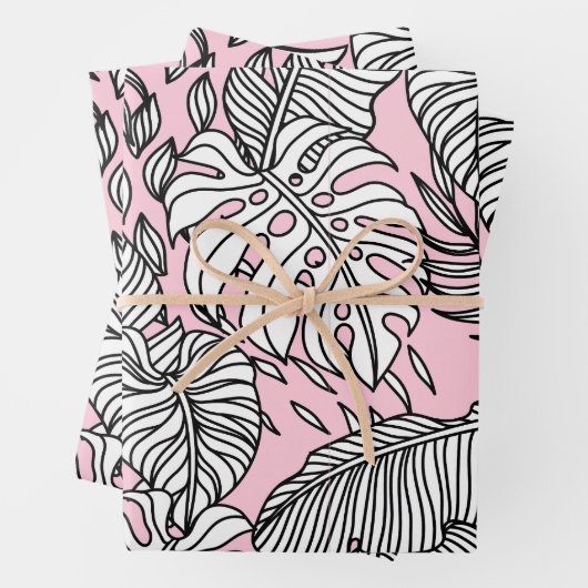 Pearl Palms Gift Wrap Geschenkpapier Set (Beispiel)