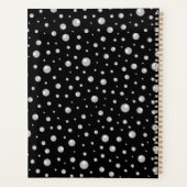 Pearl Pattern on Black Background Planer (Rückseite)