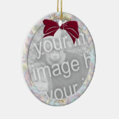 Pearl Personalize Foto Ornament (Rechts)